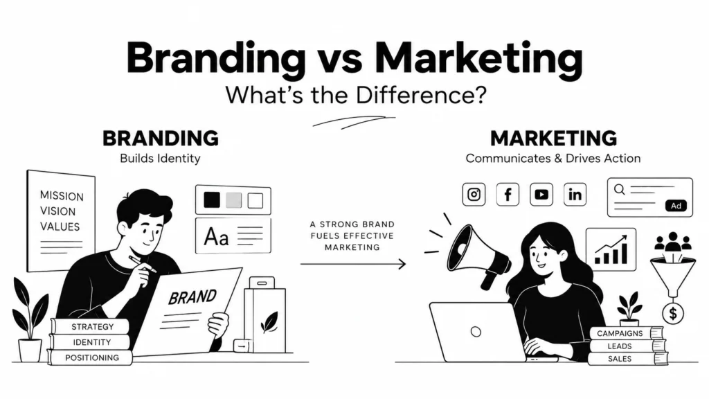 Branding Vs Marketing